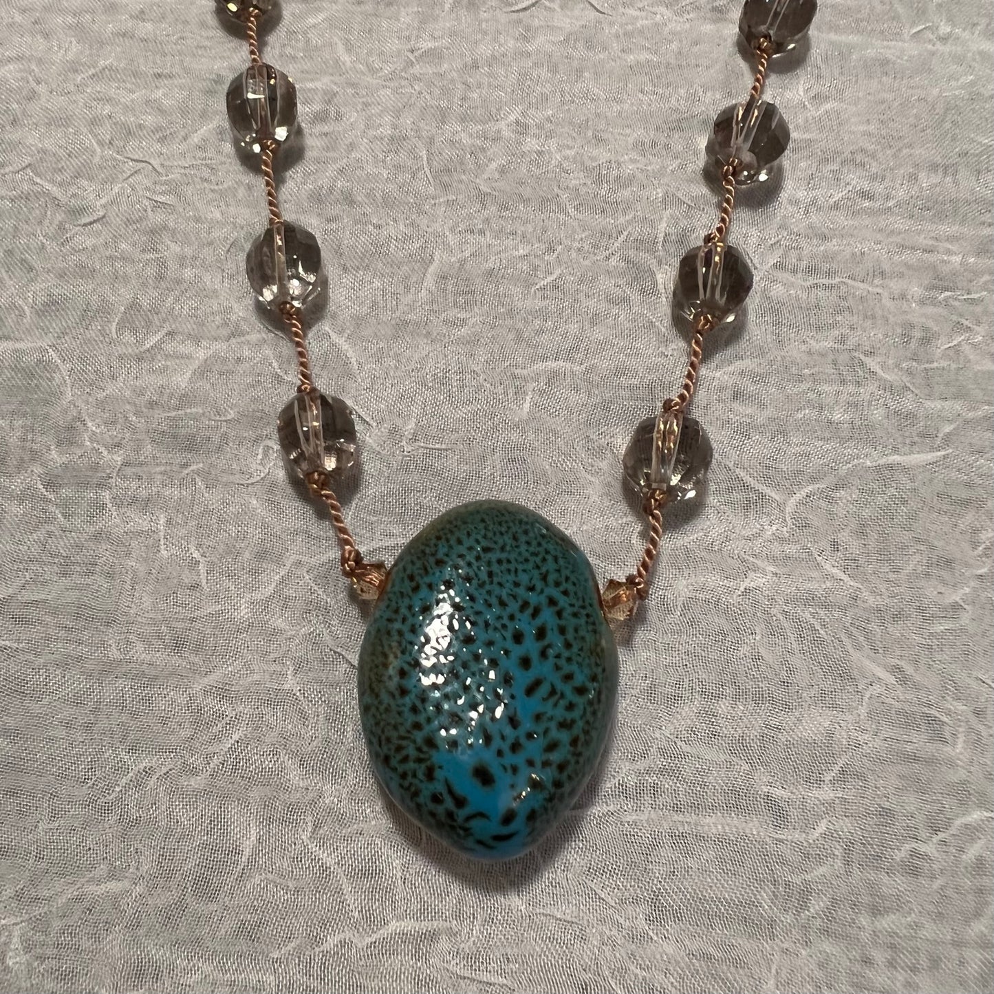 Blue Porcelain & Quartz