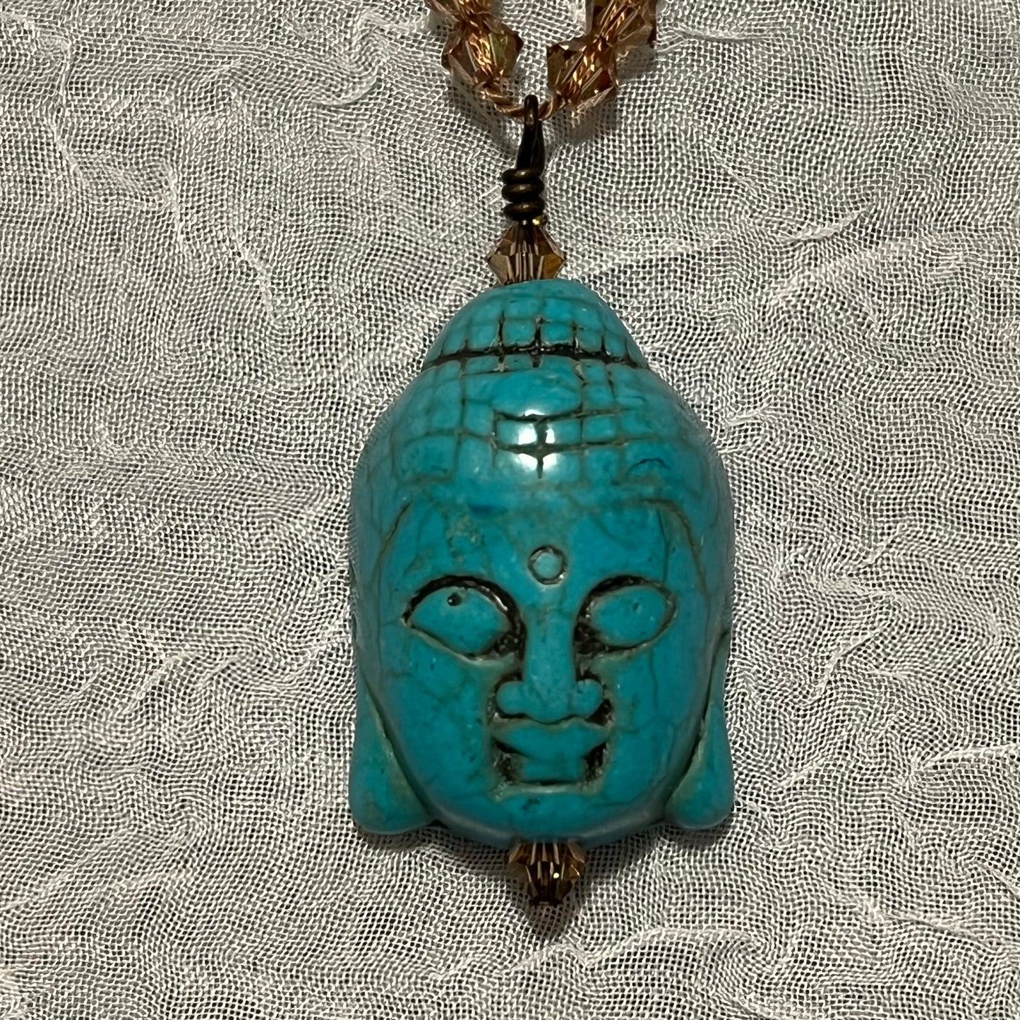 Blue Somber Buddha