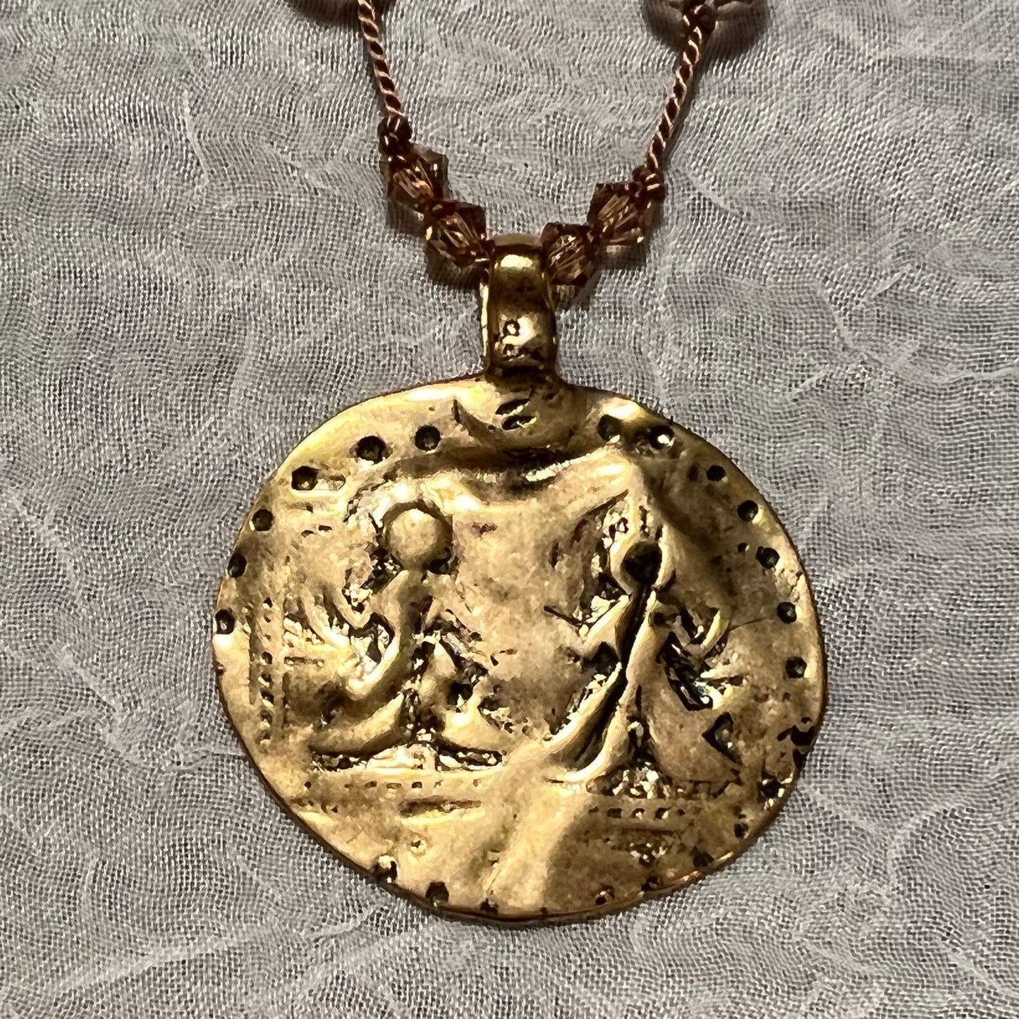 Double Shiva Medallion