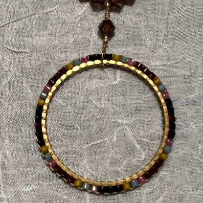 Forest Beaded Circle