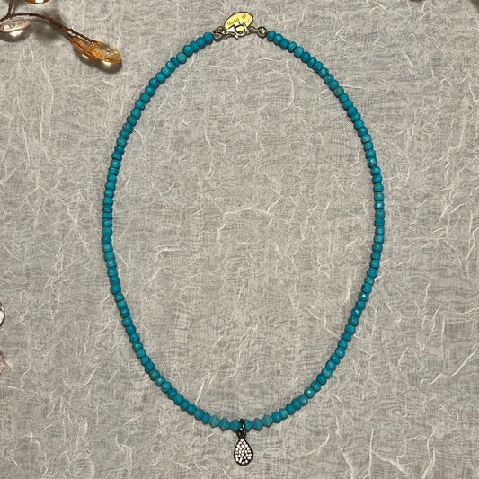 Vintage Teardrop Choker